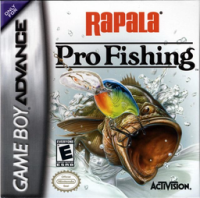 Rapala Pro Fishing GameBoy Advance US box art